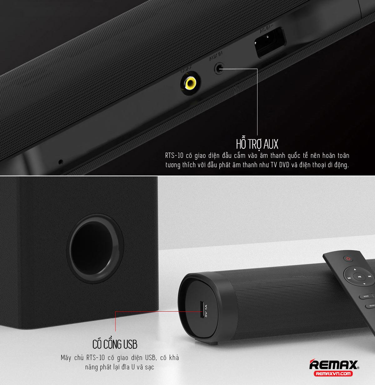 DÀN LOA ÂM THANH BLUETOOTH REMAX RTS-10