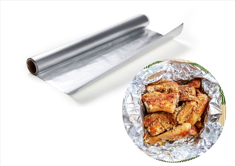 [ HÀNG SIÊU TỐT] 1 met Giấy bạc nướng thịt bản rộng 45cm