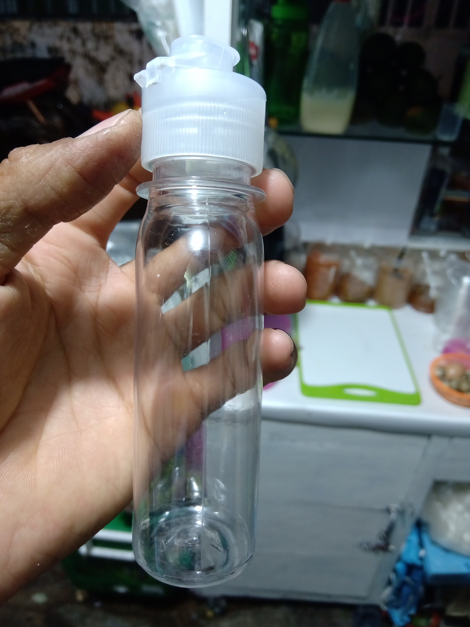 Chai nhựa pet 100ml - 3 chai.