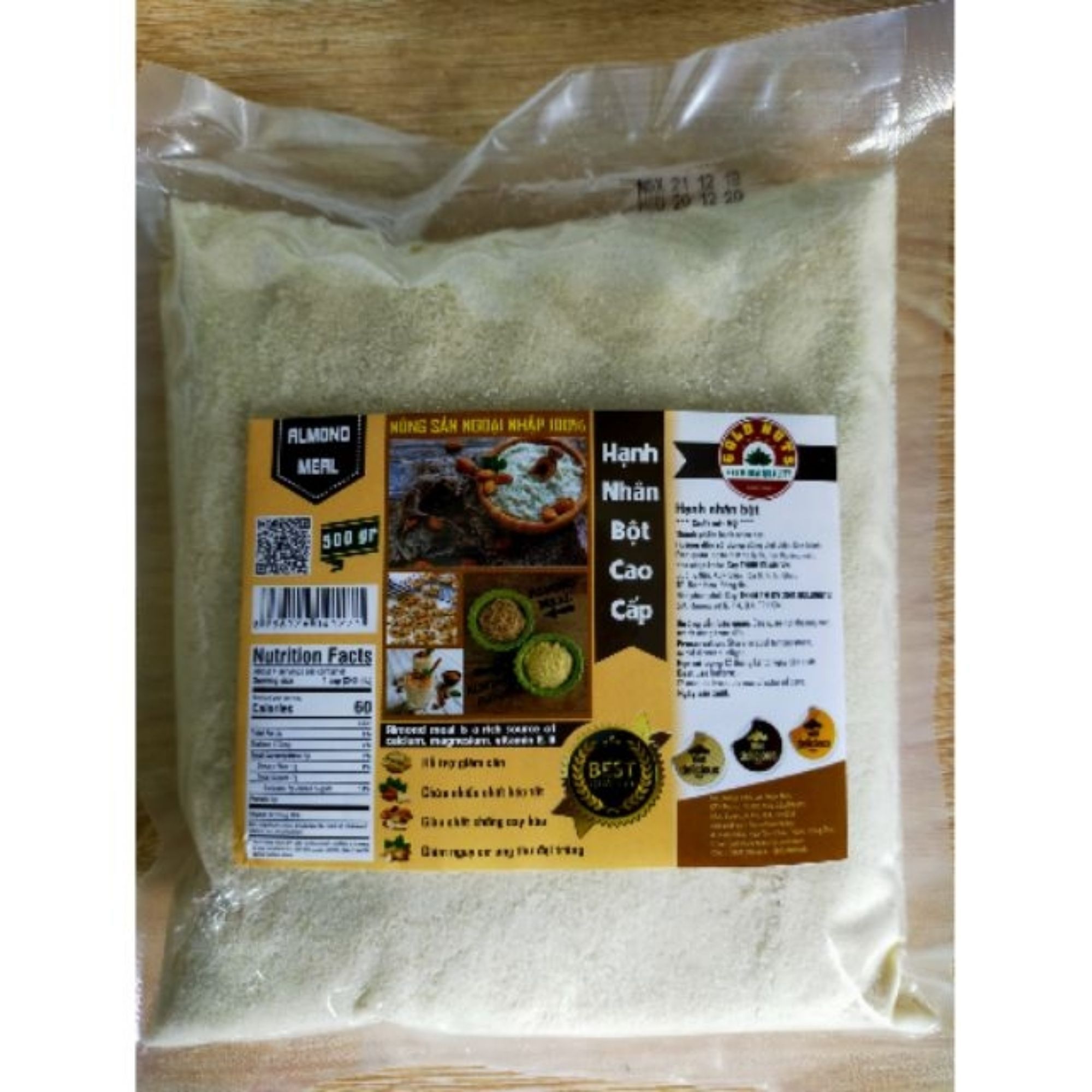 1kg bột hạnh nhân làm bánh keto