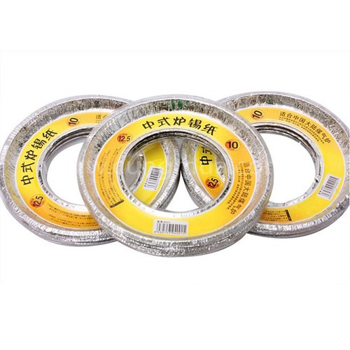 GIẤY BẠC LÓT BẾP GA (10 miếng)