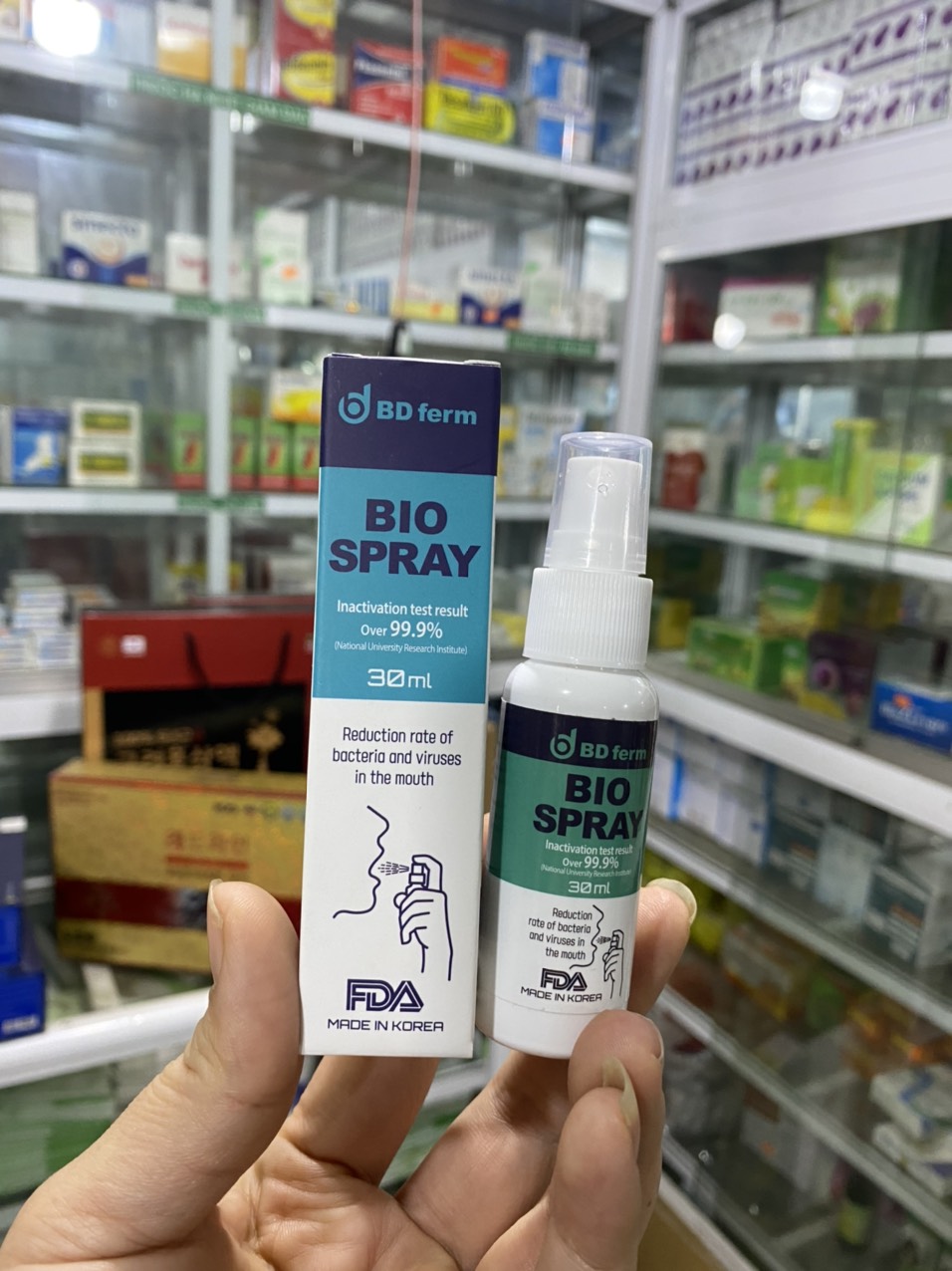 [chính hãng thanh lý] Xịt họng kháng khuẩn Bio Spray Korea
