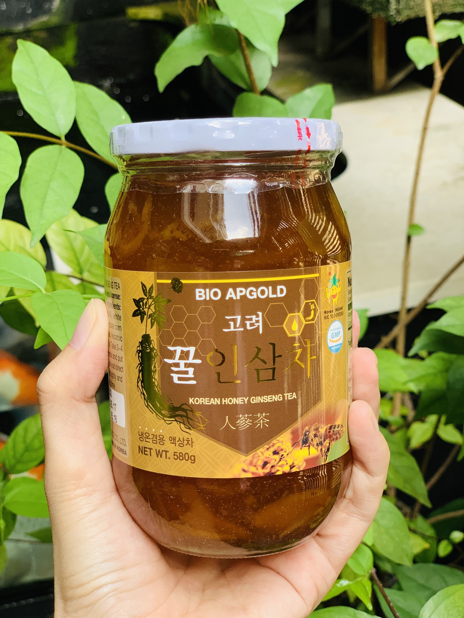 Sâm lát tươi ngâm mật ong Hàn Quốc (580g)