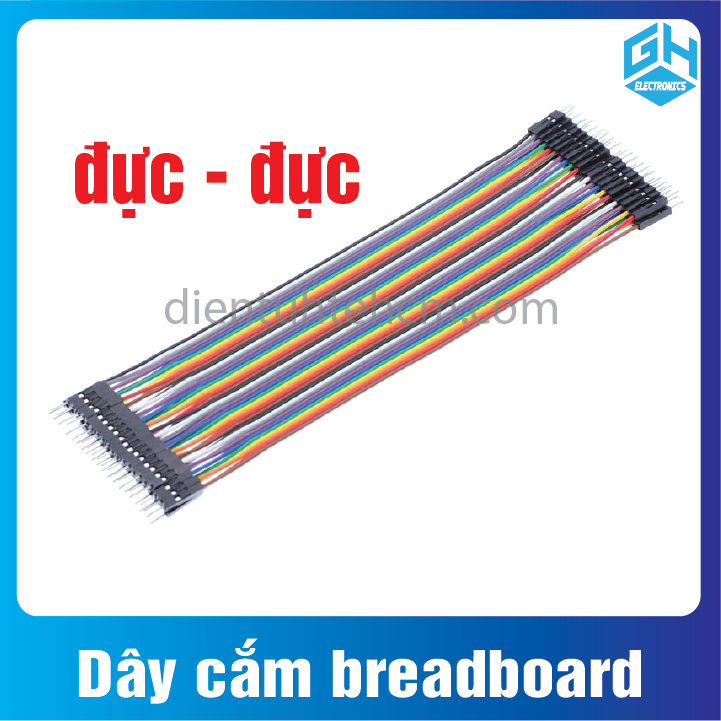 Dây cắm breadboard 40P dài 20cm loại tốt