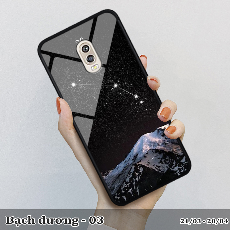 Ốp kính SAMSUNG J7 Plus in cung hoàng đạo