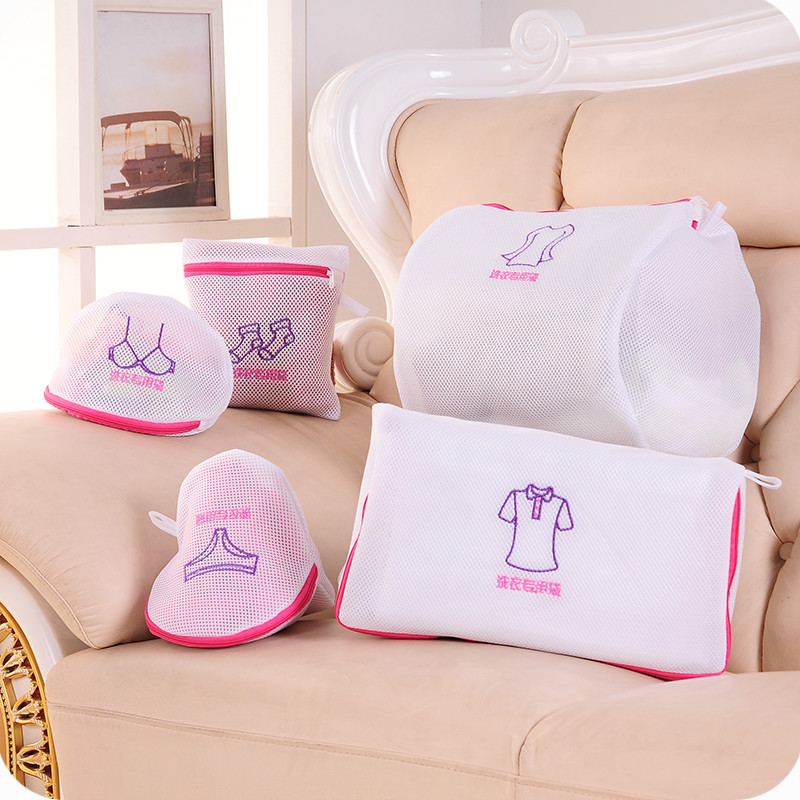 [ SALE SỐC 50% ] Set 5 túi lưới giặt đồ loại lớn dày 3 lớp , túi giặt đồ lót, túi giặt đồ lót , túi giặt bảo vệ quần áo, tui giat quan ao