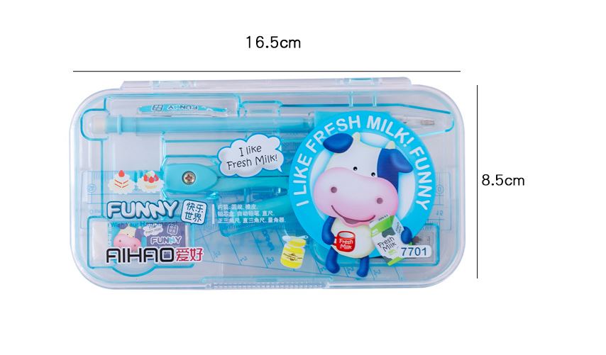 Bộ Eke Compa Bút Chì 8 Món Aihao H136