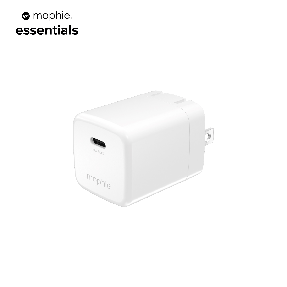 Combo sạc nhanh Mophie PD 30W cho iPhone/iPad (Sạc Mophie Essentials PD 30W USB-C và Cáp Mophie Essentials USB-C to USB-C 1m)