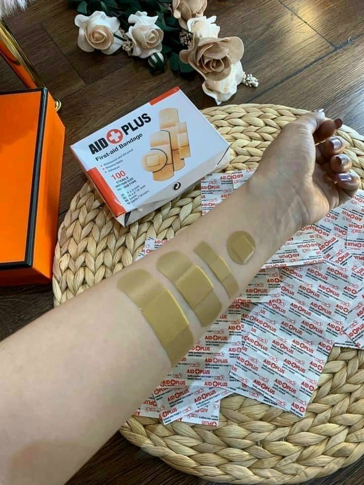 Băng cá nhân hộp 100 miếng