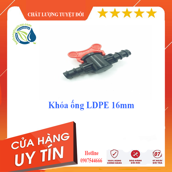 Van chăn ống tưới 16mm