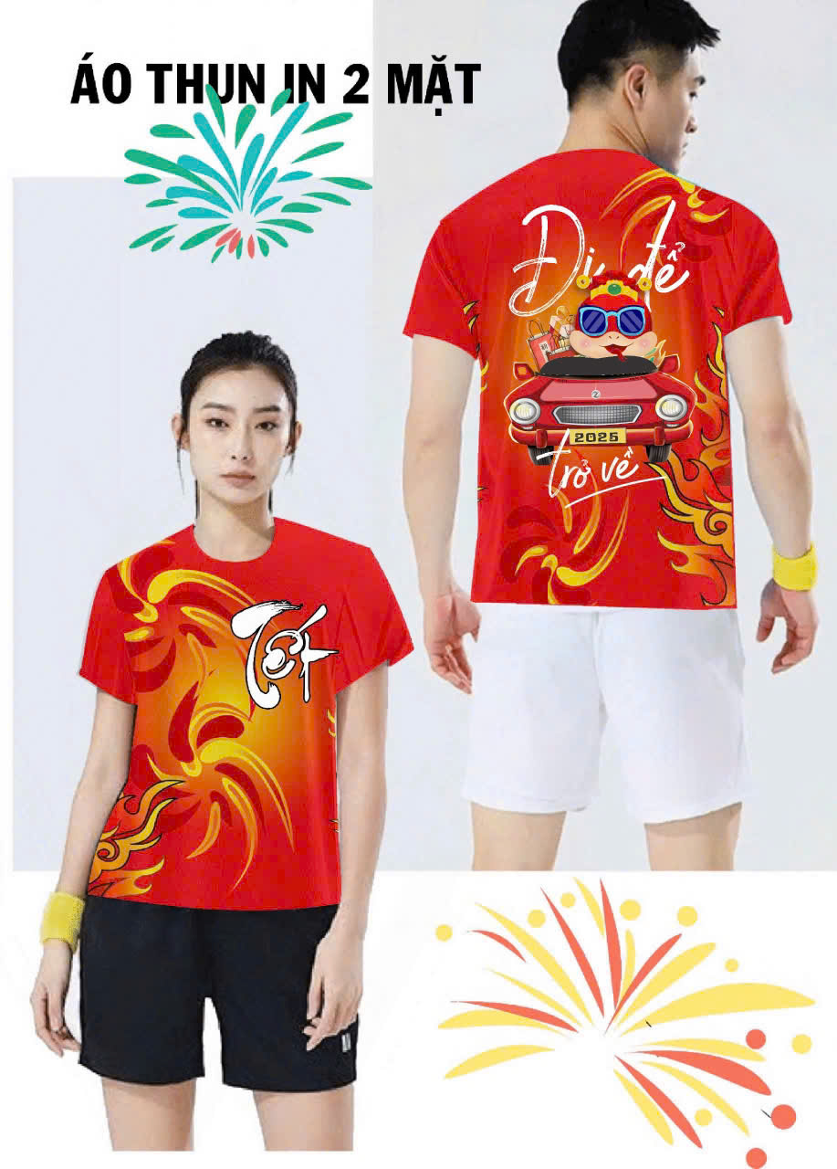 ÁO THUN TẾT 2025 THIẾT KẾ TẠI SHOP - DX3