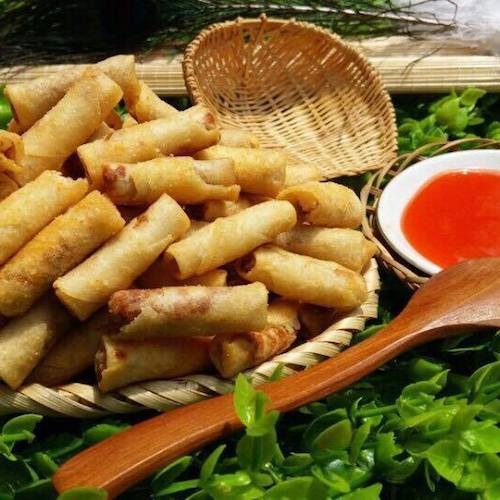 Chả giò tôm sấy ăn liền vị cay 300g [Tina Shop]