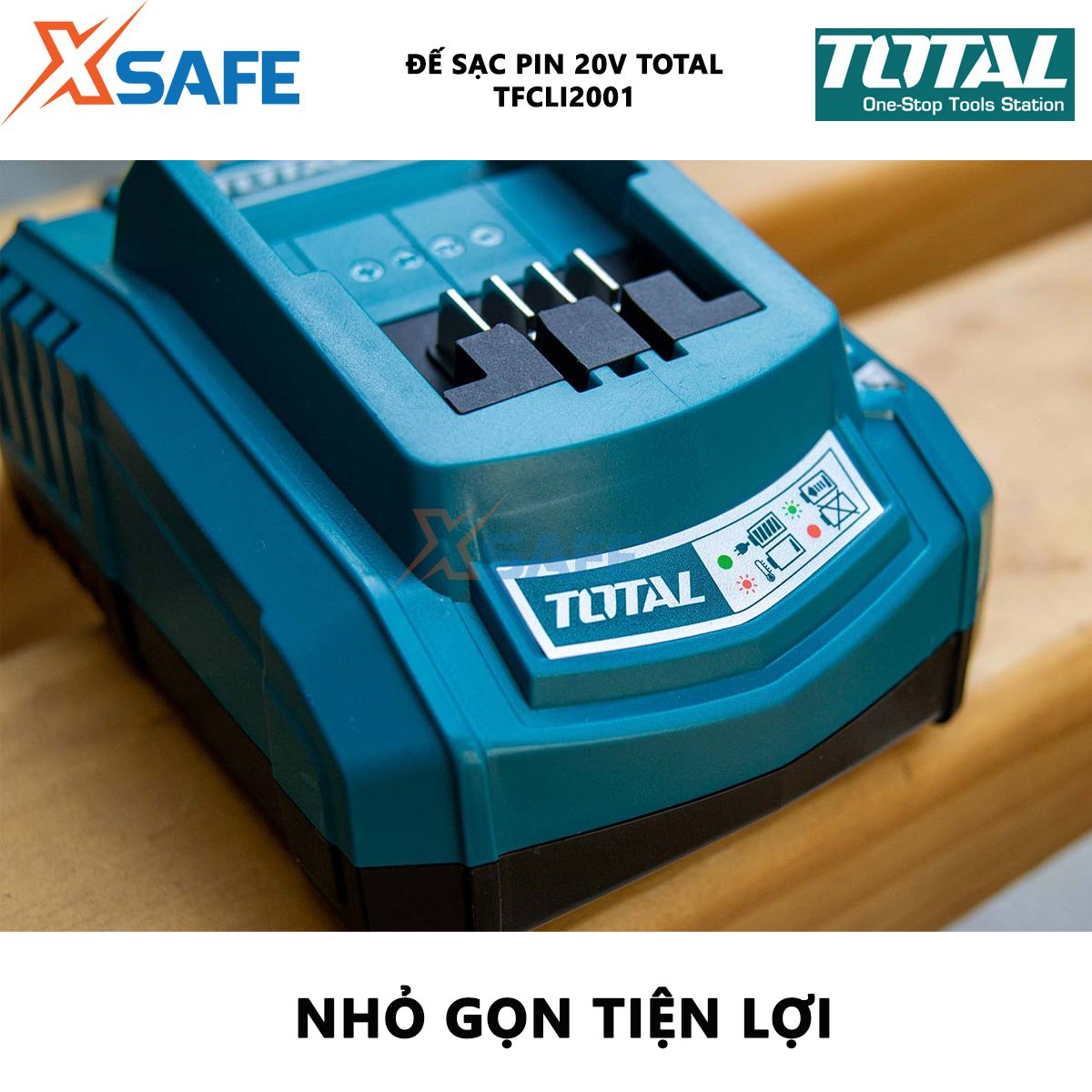 Đế sạc pin TOTAL TFCLI2001
