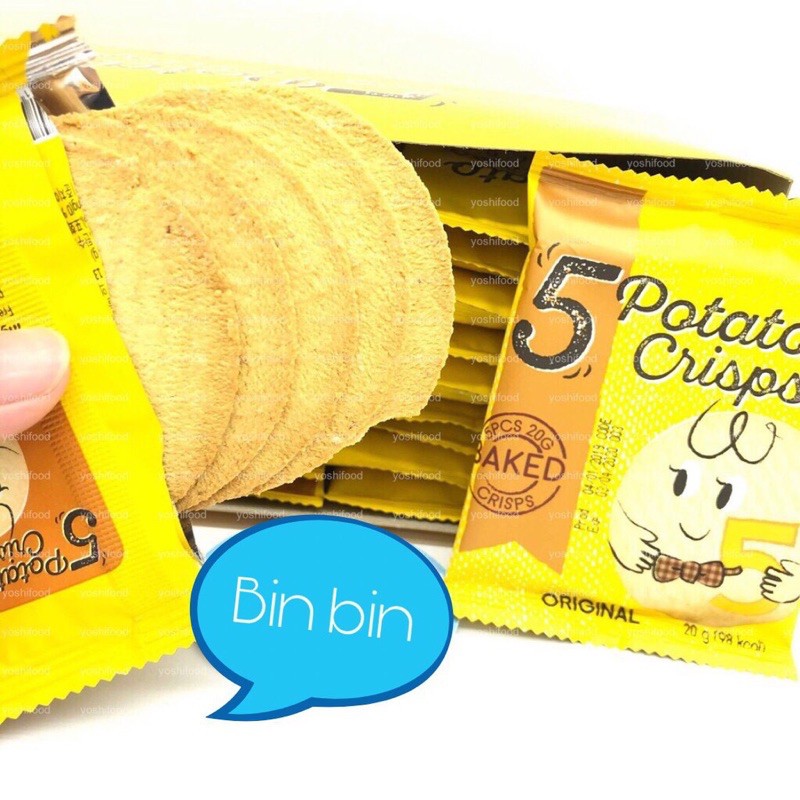 [HCM]Bánh Khoai Tây Lát Tricks Vị Truyền Thống (Hộp 30 gói x 18gr)