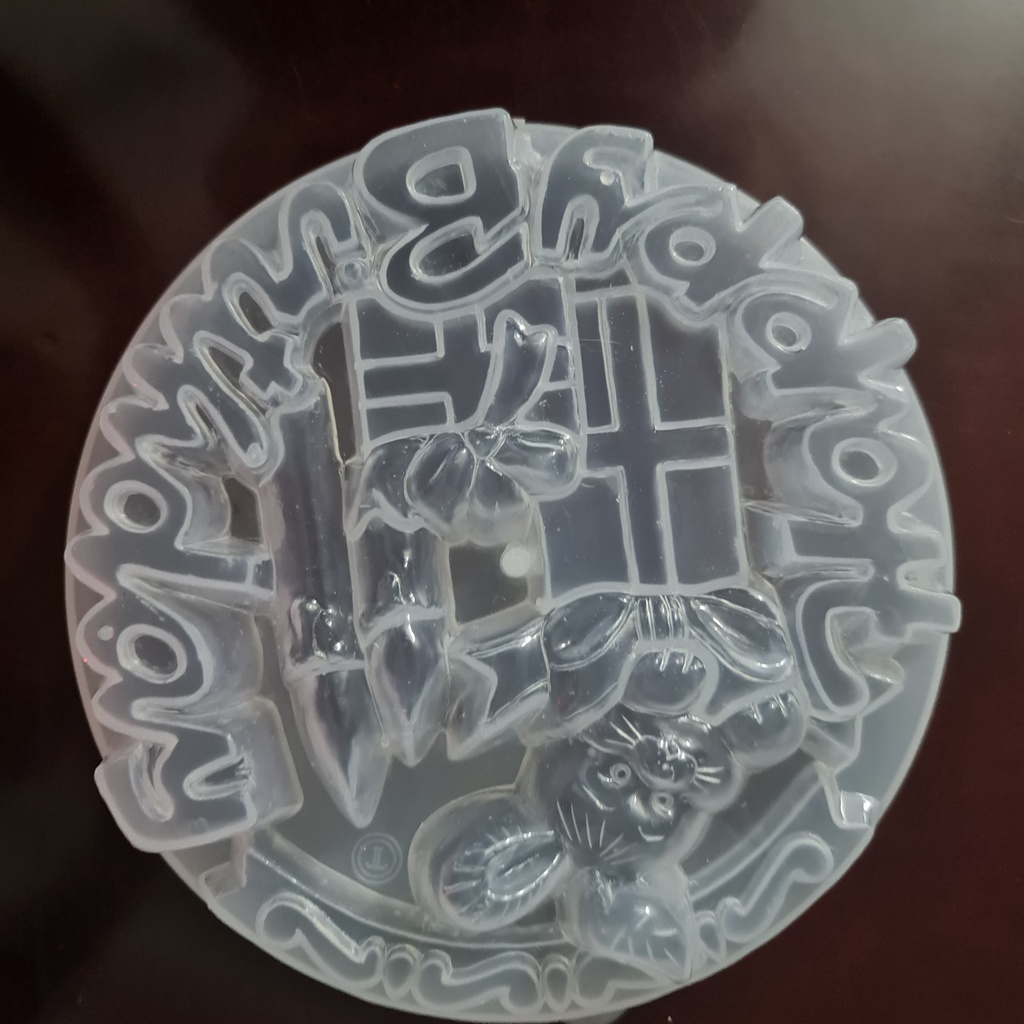 Khuôn Rau Câu HAPPY BIRTHDAY ( nhiều mẫu)