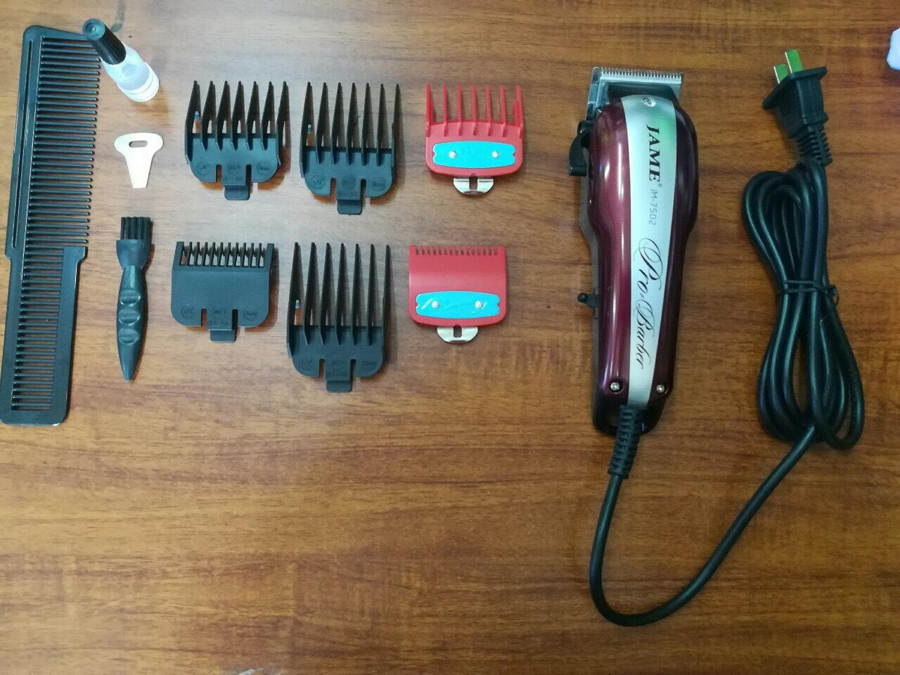 Tông đơ lưỡi kép Jame 7502 có dây
