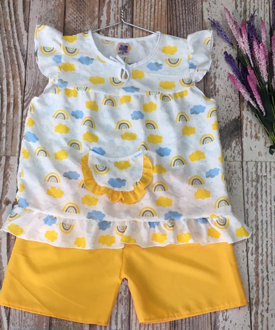 Bộ Tơ Xốp Cánh Tiên Bé (18-26kg) (Giao màu ngẫu nhiên)