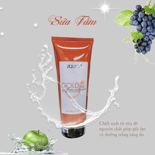 Sữa tắm Gold Plus Zoley 400g