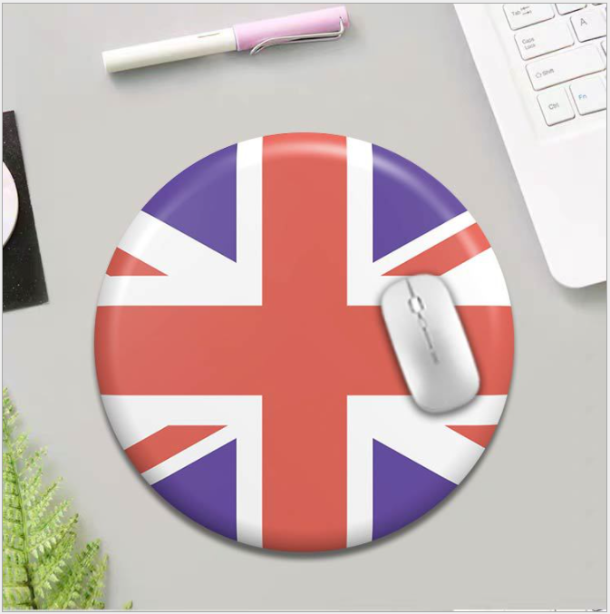 Lót chuột tròn hình quốc kỳ các nước - Bàn di chuột độc đáo, mouse pad cá tính dành cho bạn