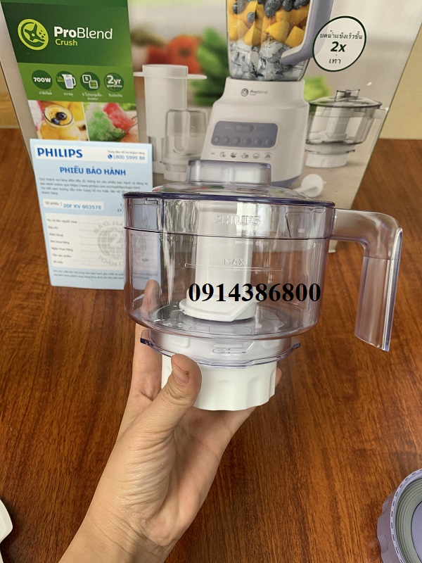 Bộ cối xay thịt máy xay sinh tố philips HR2222, HR2223