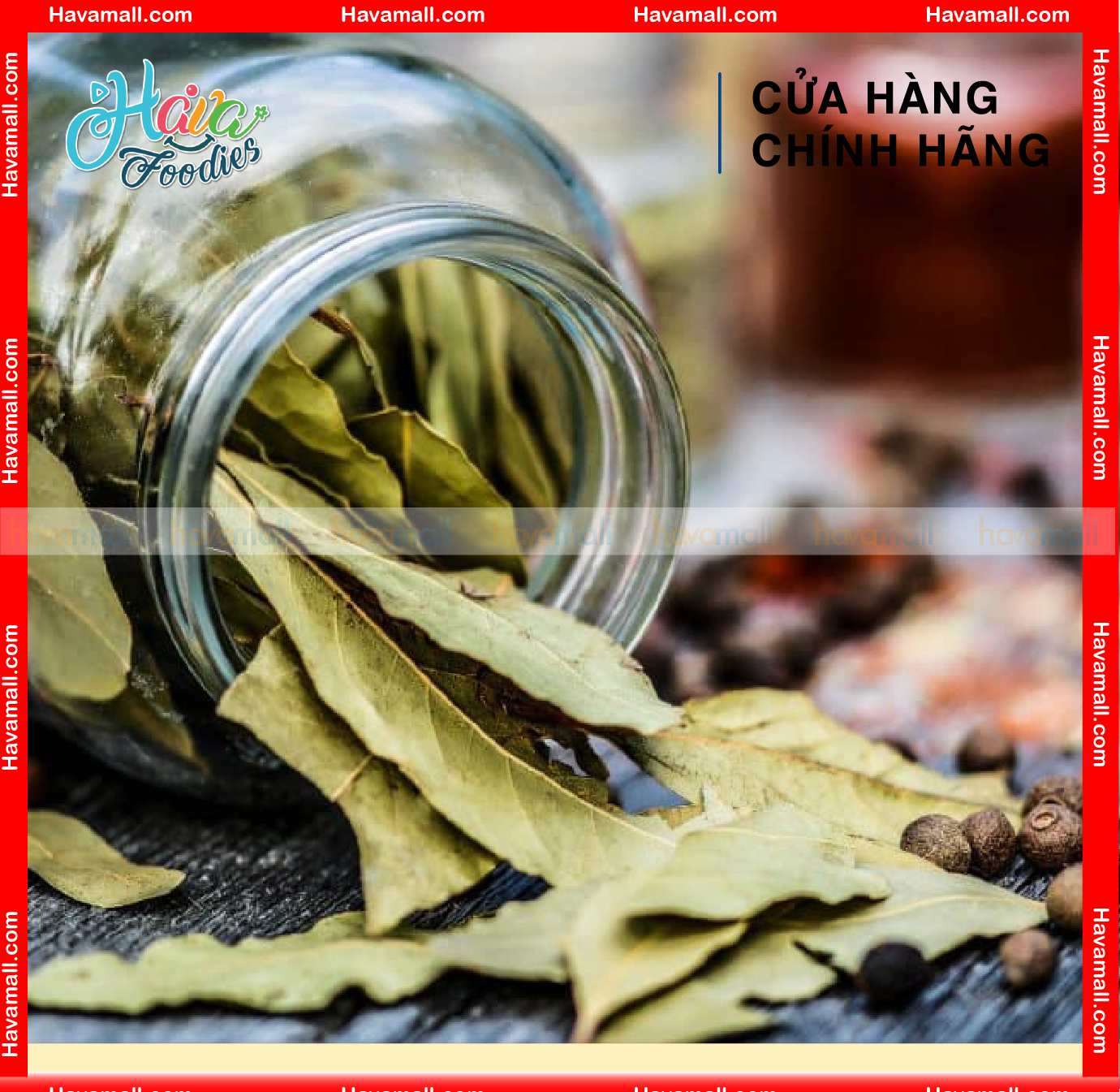 Lá Cà Ri Cari Khô Havafood Gói 5g – Curry Leaf (Hàng Sample Tặng)