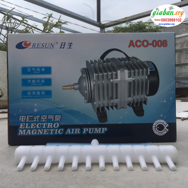 [HCM]Máy bơm thổi sủi khí oxy Resun ACO008 ACO 008 (120w)