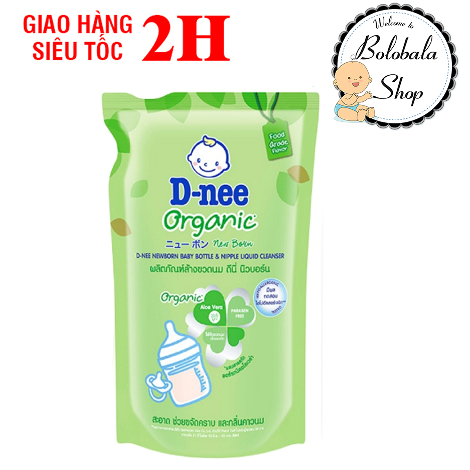 [HCM]Nước rửa bình Dnee chai 600ml/ túi 550ml