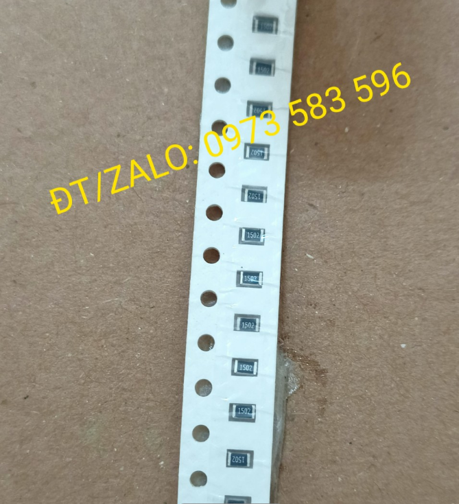 Điện Trở Dán 1502 15K 0805 1/8W (100 con/Túi)