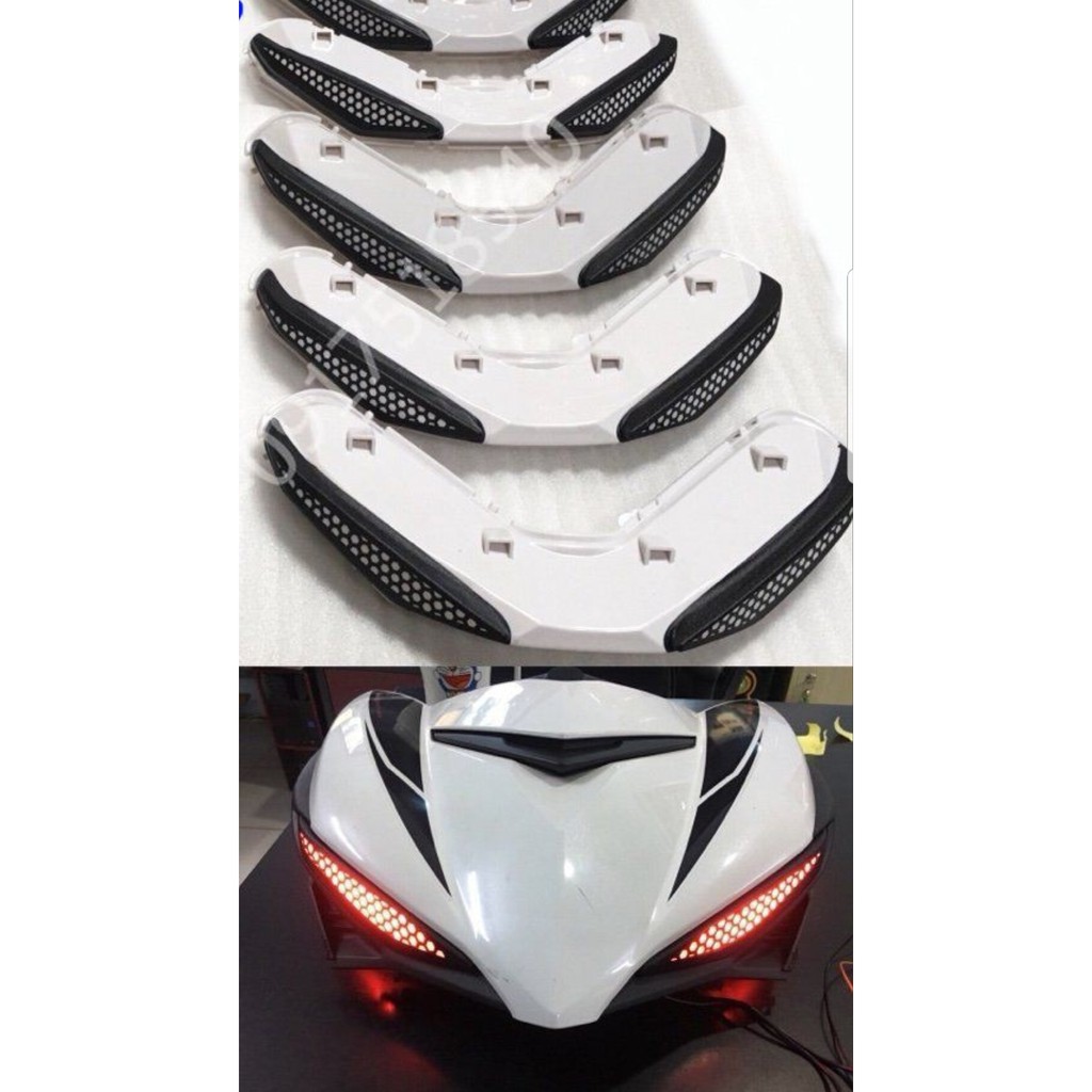 ĐÈN DEMI NGUYÊN BỘ KIỂU MẮT LƯỚI CHO EXCITER 150