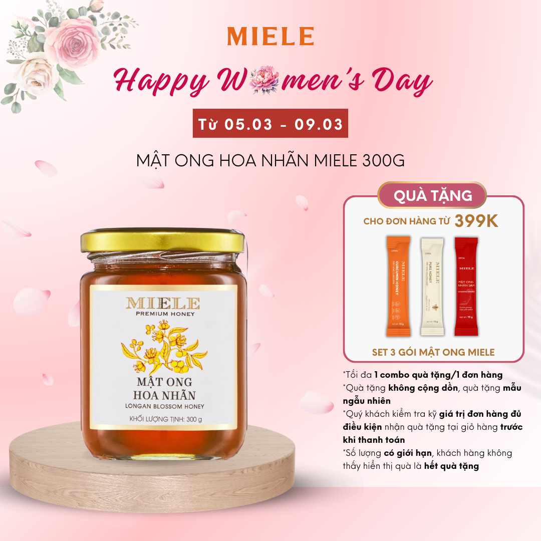 Mật Ong Hoa Nhãn Miele 260g