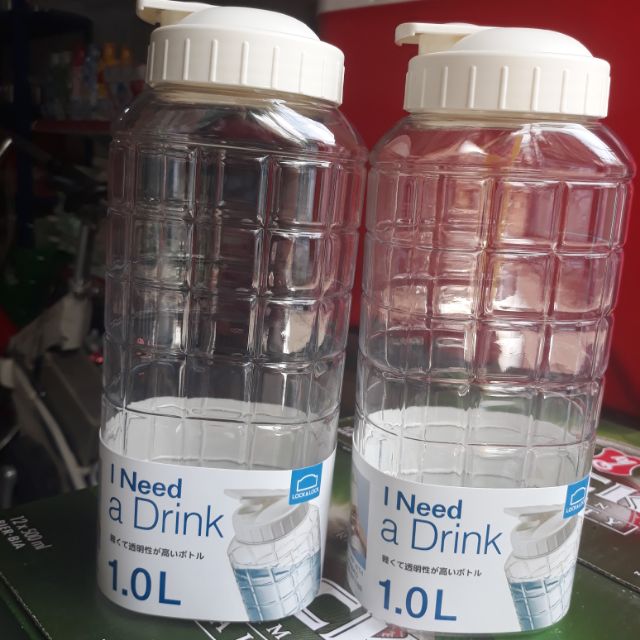 Bình nhựa đựng nước Lock&lock - bình nhựa lock&lock 1L