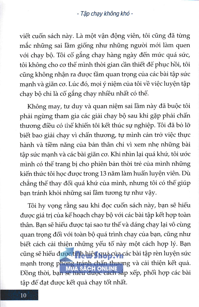 Sách Tập Chạy Không Khó