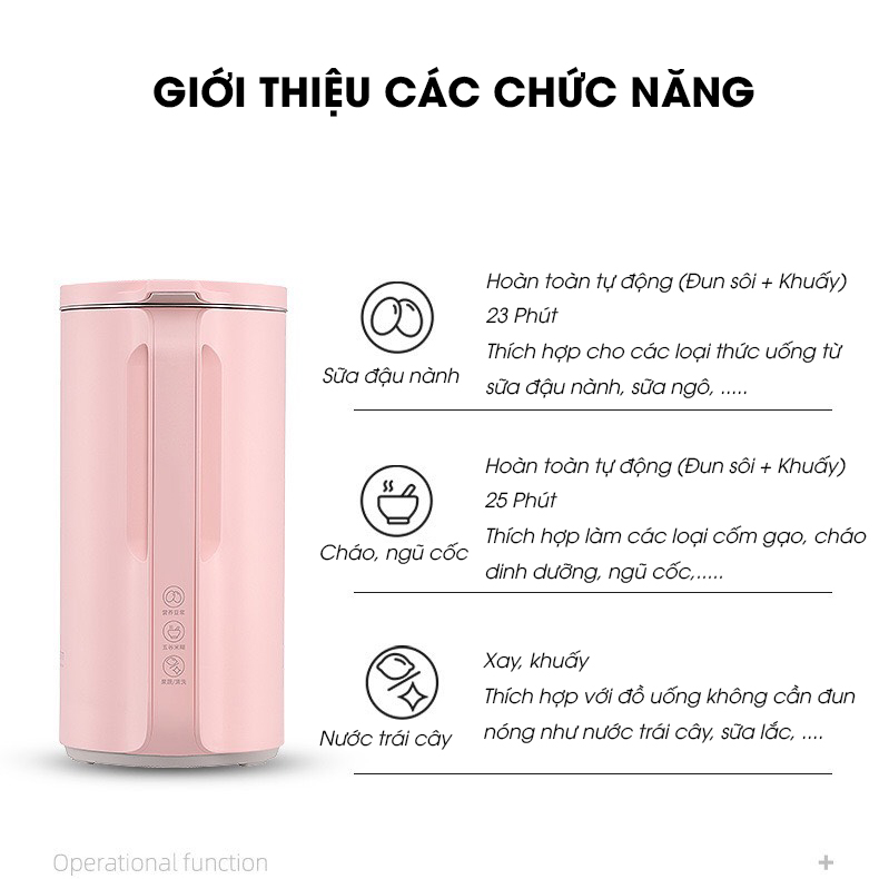 Máy Làm Sữa Hạt Mokkom 240A Đa Năng
