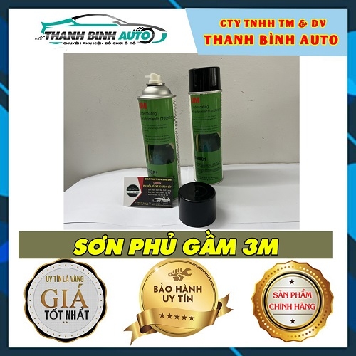 Sơn Phủ Gầm 3M Cho Ô Tô - Giúp Bảo Vệ Khung Gầm Xe