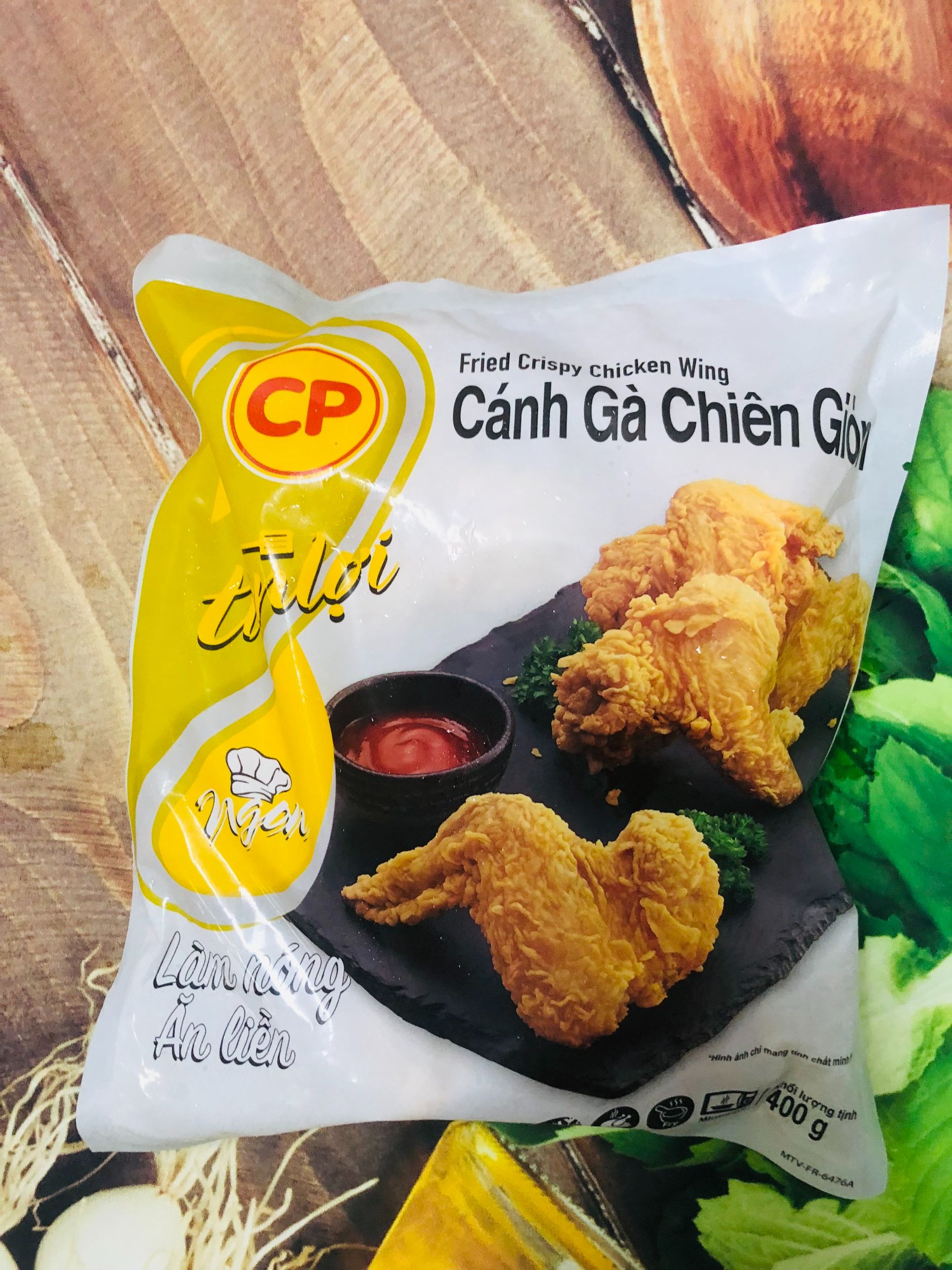 cánh gà rán CP gói 500g