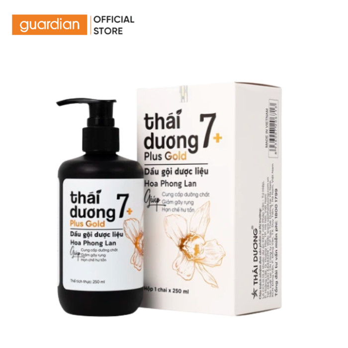 Dầu Gội Dược Liệu Thái Dương 7Plus 250Ml