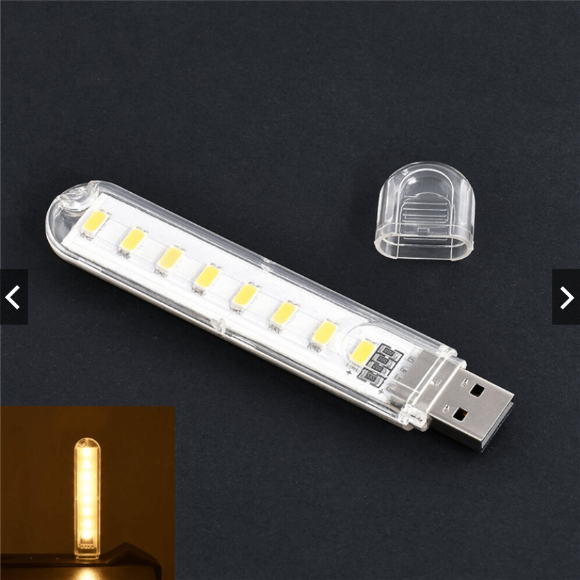 Đèn LED USB 8 bóng siêu sáng tiện lợi