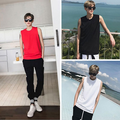 [HCM]Áo Thun Ba Lỗ Sát Nách Nam Thời Trang