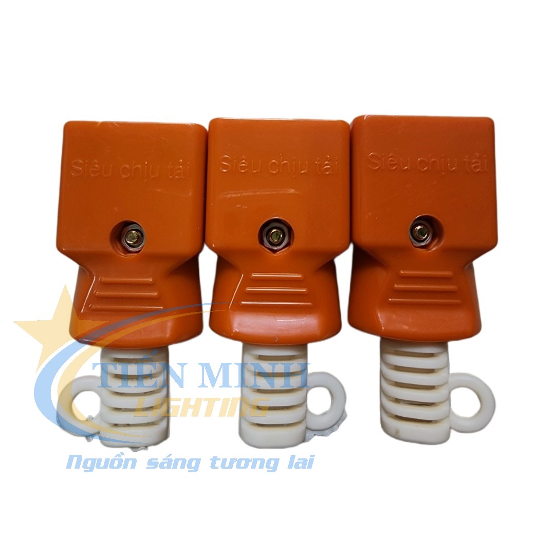 Phích cắm cái (phích nối âm) chịu tải 6000W, lõi sứ chịu nhiệt, vỏ nhựa bền, chống va đập tốt