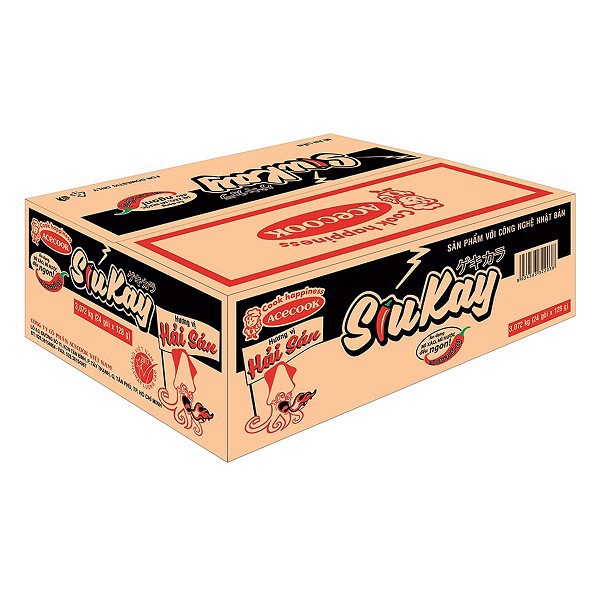 Mì SiuKay 7 Cấp Độ (Gói 128G) - Bò