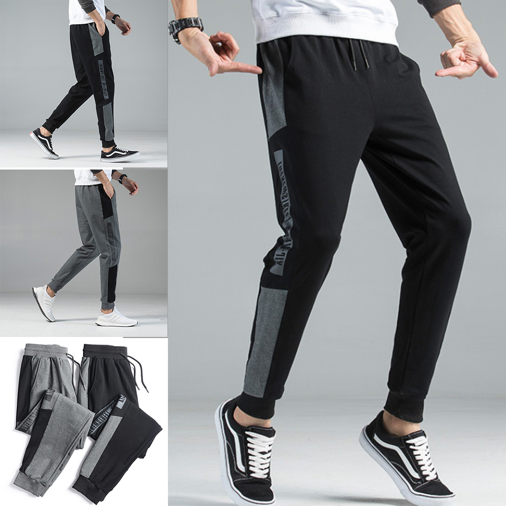 Quần Jogger Nam Bo Ống Phối Chữ Sọc Sườn Cá Tính Năng Động Thời Trang FORHIMCS2 JOGGER NAM 9000070C