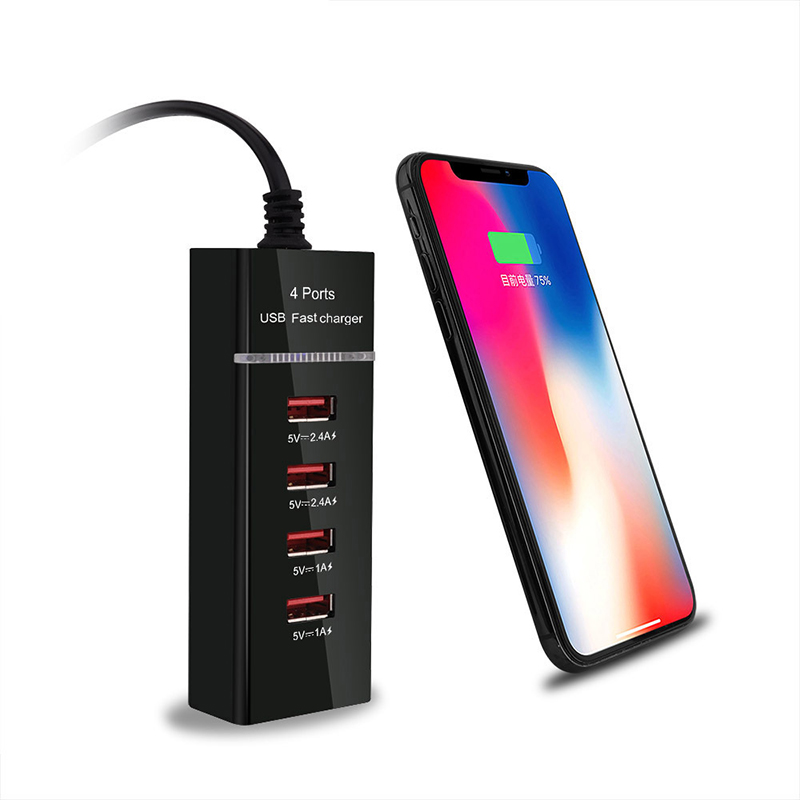 Ổ CẮM ĐIỆN SẠC ĐA NĂNG 4 CỔNG USB AAA