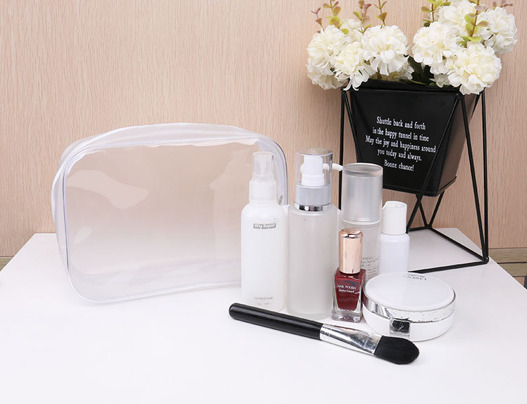 Túi đựng mỹ phẩm du lịch Pure White
