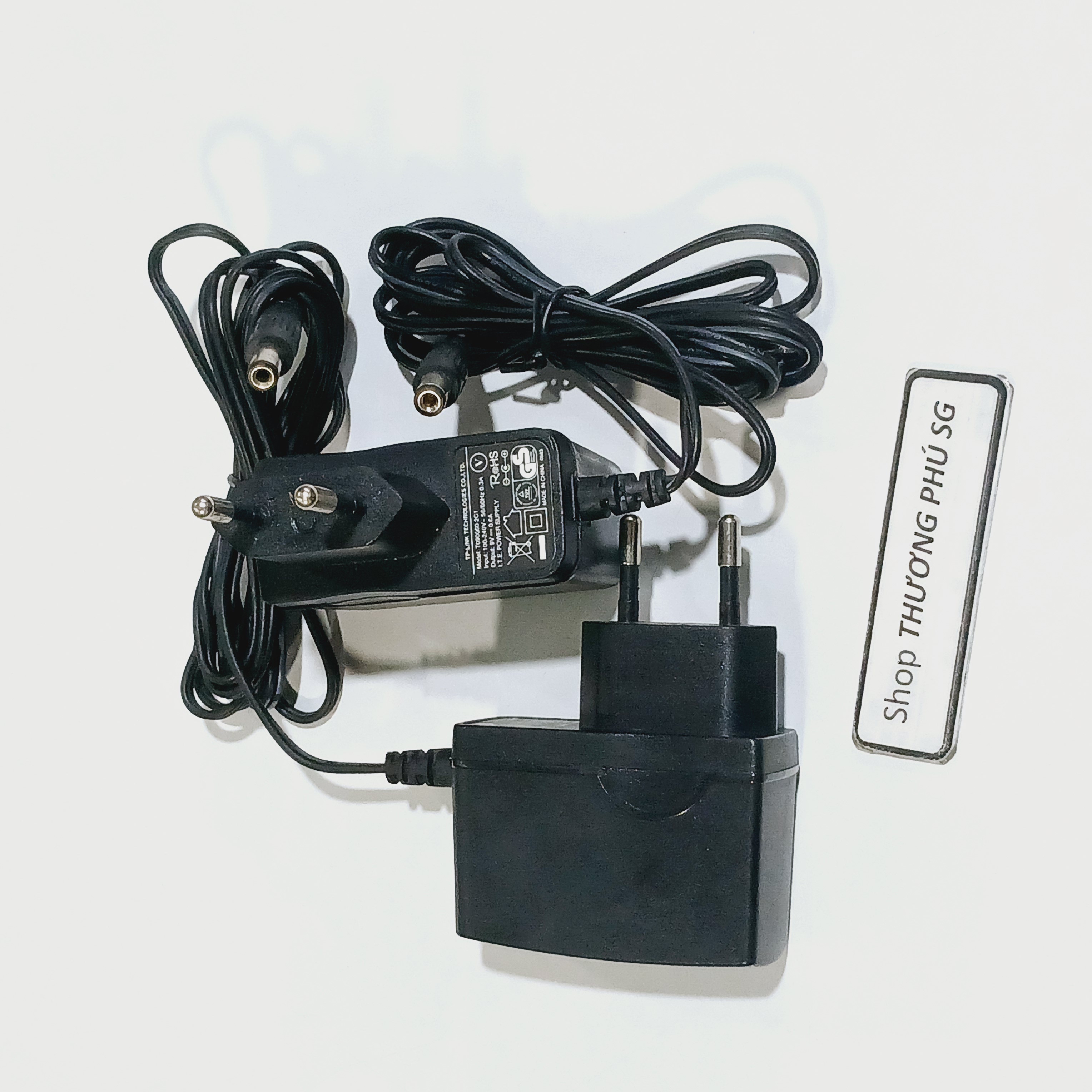 Adapter TP Link DC: 9V - 0.6A (Đầu cắm 5.5mm X 2.1mm) (ZIN)