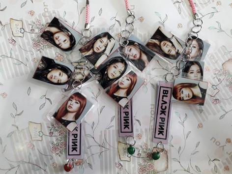 Móc khóa treo cặp Blackpink combo 3 dây - 60k