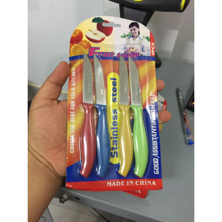 Combo 4 dao gọt trái cây siêu dễ thương
