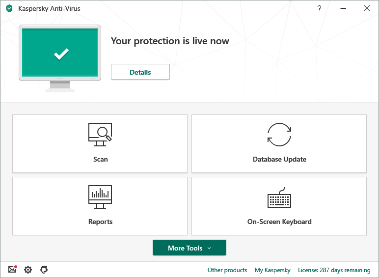 Kaspersky Antivirus 1 year 1 PC