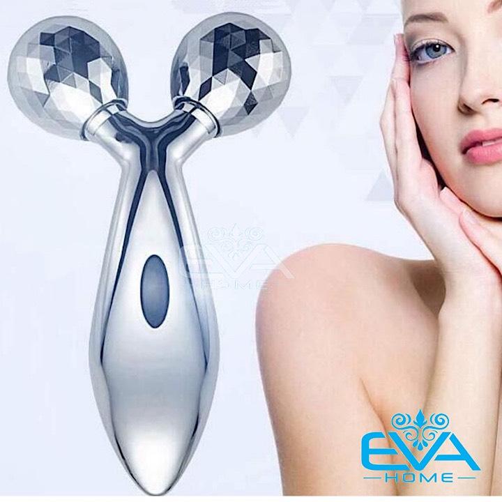 [HCM]Cây Lăn Massage Mặt 3D Nâng Cơ Xóa Nhăn
