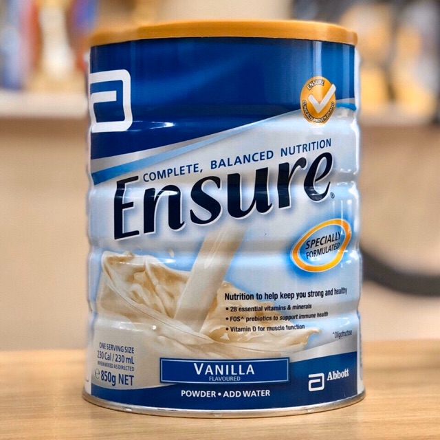 -1-2022- Sữa ensure 850gr Úc - Hàng air 100-