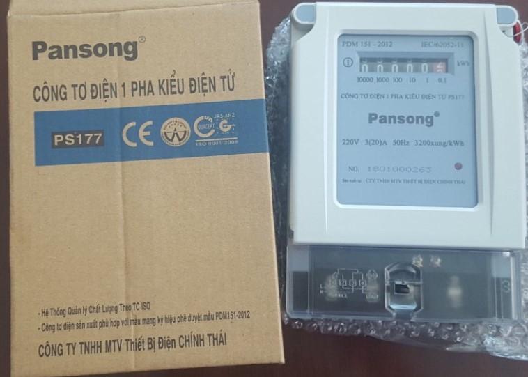 [HCM]Công tơ cơ điện tử Pansong PS177